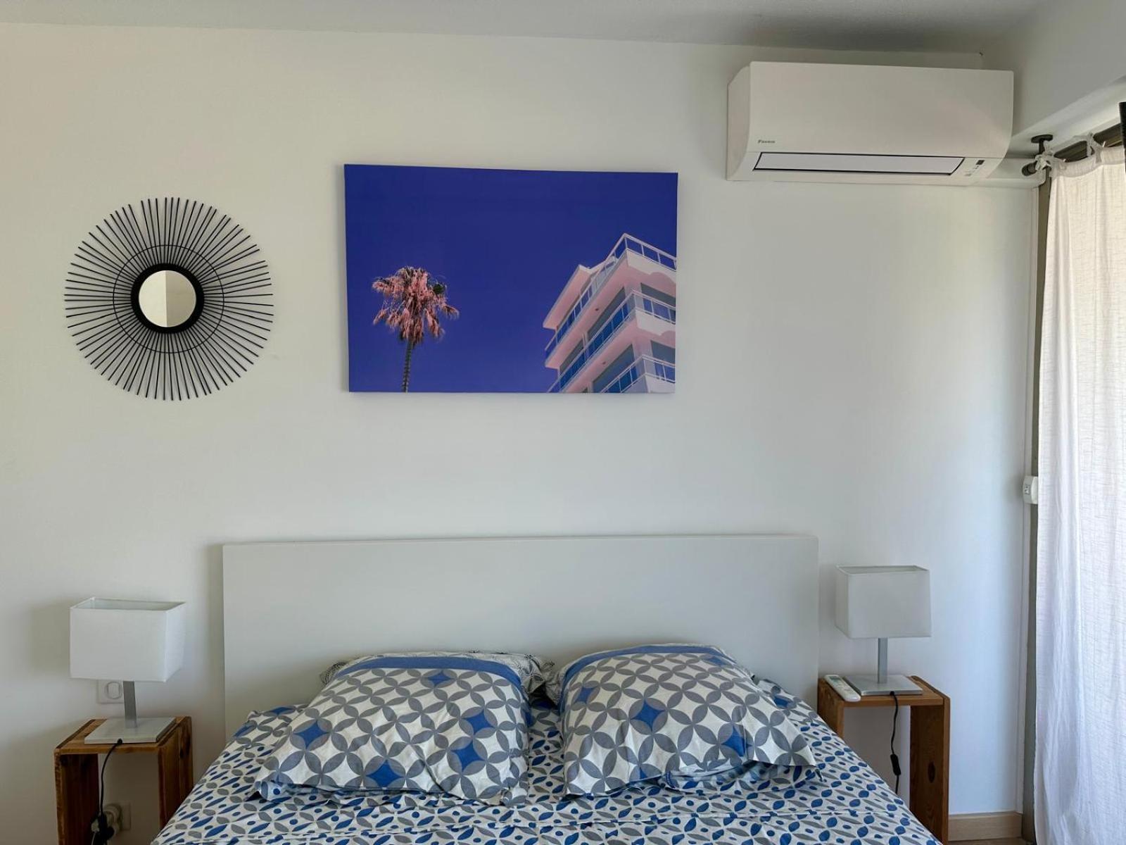 Appartement T3 De Standing Vue Mer Et Marina Mandelieu Dış mekan fotoğraf